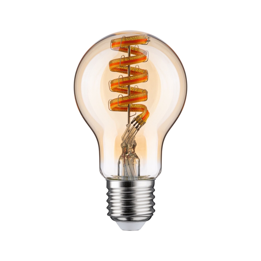 LED RGBW Stmívatelná žárovka FILAMENT E27/6,3W/230V 2200-6500K - Paulmann 29156