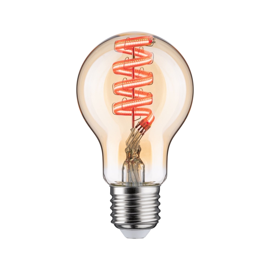 LED RGBW Stmívatelná žárovka FILAMENT E27/6,3W/230V 2200-6500K - Paulmann 29156
