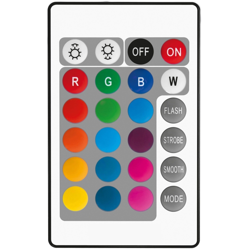 LED RGBW Stmívatelná žárovka E14/4,9W/230V 2700K + dálkové ovládání - Globo