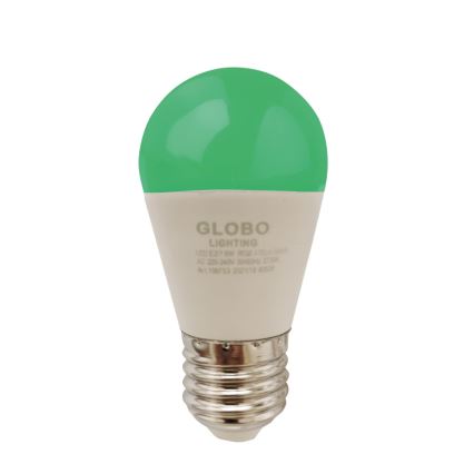 LED RGBW Stmívatelná žárovka E27/6W/230V 3000K + dálkové ovládání - Globo