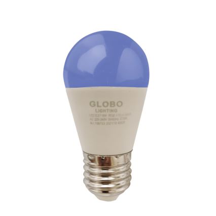 LED RGBW Stmívatelná žárovka E27/6W/230V 3000K + dálkové ovládání - Globo