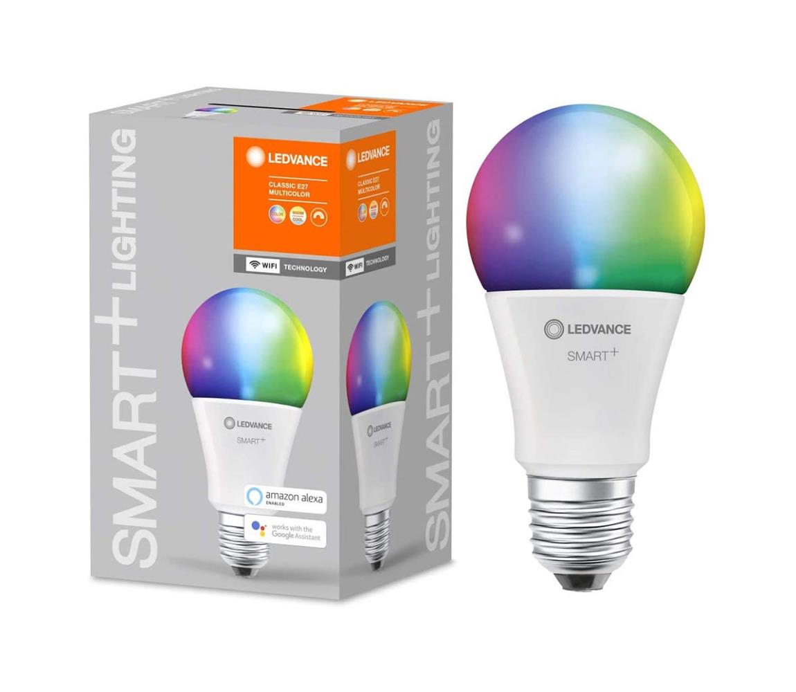 Ledvance LED RGBW Stmívatelná žárovka SMART+ E27/14W/230V 2700K-6500K - Ledvance P224696