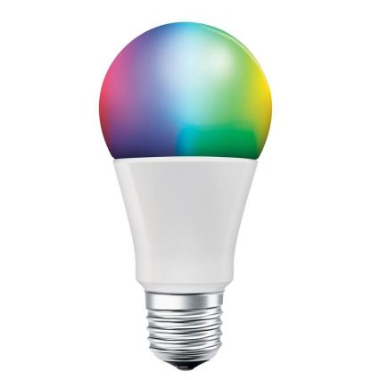 LED RGBW Stmívatelná žárovka SMART+ E27/9W/230V 2700K-6500K Wi-Fi - Ledvance