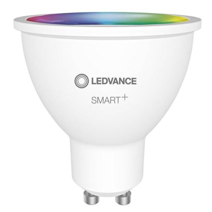 LED RGBW Stmívatelná žárovka SMART+ GU10/5W/230V 2700K-6500K Wi-Fi - Ledvance