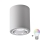 LED RGBW Stmívatelné bodové svítidlo JUPITER 1xE27/6,5W/230V 2700-6500K Wi-Fi pr. 9,8 cm šedá