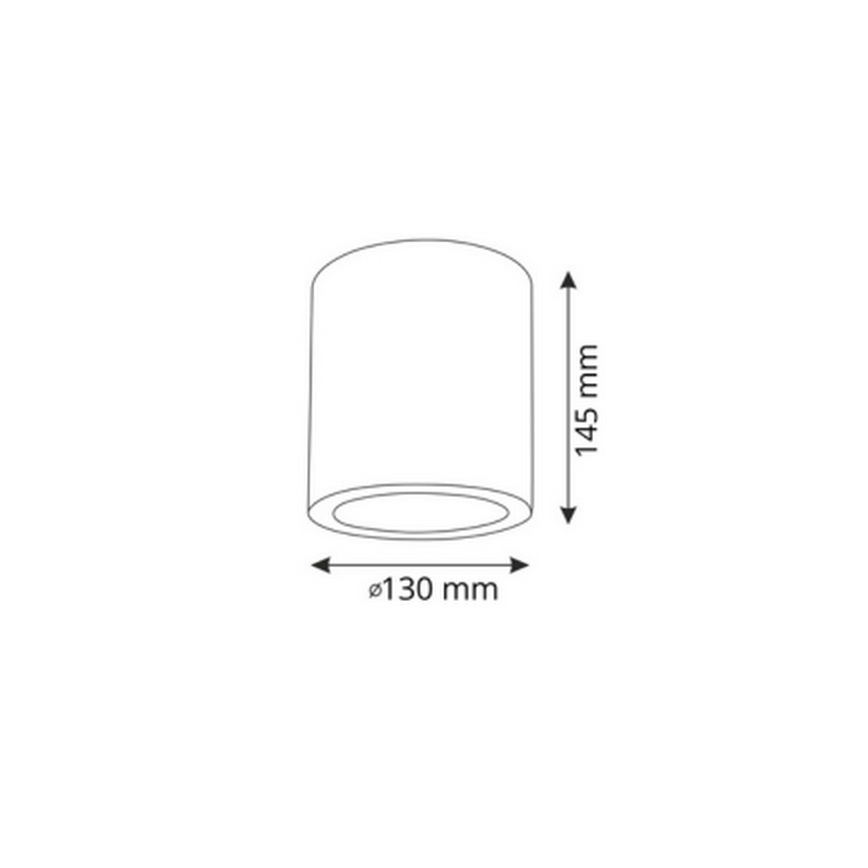 LED RGBW Stmívatelné bodové svítidlo JUPITER 1xE27/6,5W/230V 2700-6500K Wi-Fi pr. 13 cm černá