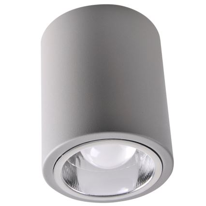 LED RGBW Stmívatelné bodové svítidlo JUPITER 1xE27/6,5W/230V 2700-6500K Wi-Fi pr. 9,8 cm šedá