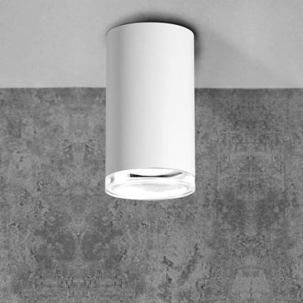 LED RGBW Stmívatelné koupelnové bodové svítidlo TURYN 1xGU10/6,5W/230V 2700-6500K Wi-Fi IP44 bílá