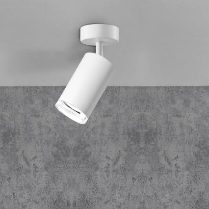 LED RGBW Stmívatelné koupelnové bodové svítidlo TURYN 1xGU10/6,5W/230V 2700-6500K Wi-Fi IP44 bílá
