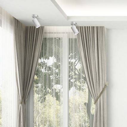 LED RGBW Stmívatelné koupelnové bodové svítidlo TURYN 1xGU10/6W/230V 3000K Wi-Fi IP44 bílá