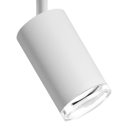 LED RGBW Stmívatelné koupelnové bodové svítidlo TURYN 2xGU10/4,8W/230V 3000K IP44 bílá + dálkové ovládání