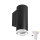 LED RGBW Stmívatelné koupelnové nástěnné svítidlo TURYN 1xGU10/4,8W/230V 3000K IP44 černá + dálkové ovládání
