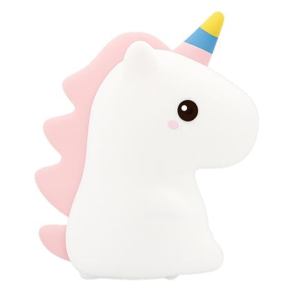 LED RGBW Stmívatelné nabíjecí dotykové dětské noční světlo UNICORN LED/1W/5V 1200 mAh