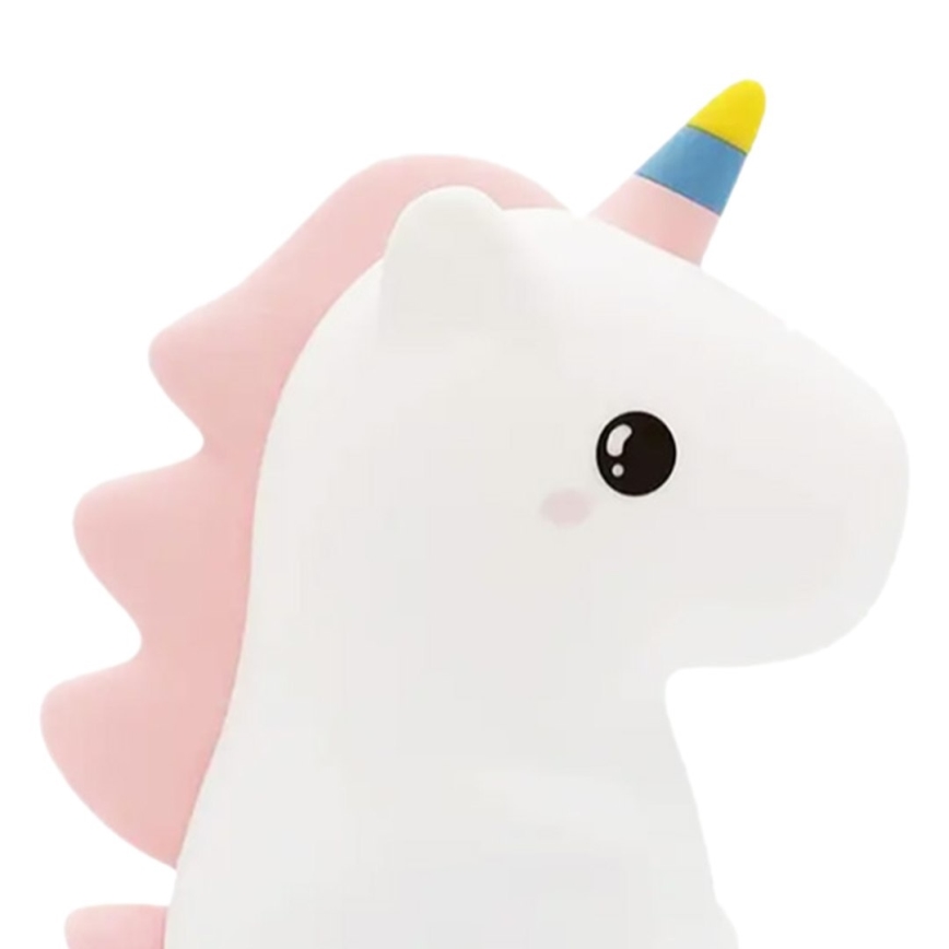 LED RGBW Stmívatelné nabíjecí dotykové dětské noční světlo UNICORN LED/1W/5V 1200 mAh