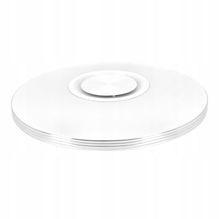 LED RGBW Stmívatelné stropní svítidlo s reproduktorem LED/60W/230V 3000-6000K pr. 40 cm bílá + dálkové ovládání