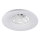 LED RGBW Stmívatelné stropní svítidlo s ventilátorem PLAVE PAN LED/24W/230V 3000-6500K pr. 48,5 cm bílá + dálkové ovládání