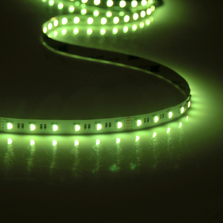 LED RGBW Stmívatelný pásek 3m LED/22W/24/230V + dálkové ovládání