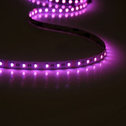 LED RGBW Stmívatelný pásek 3m LED/22W/24/230V + dálkové ovládání