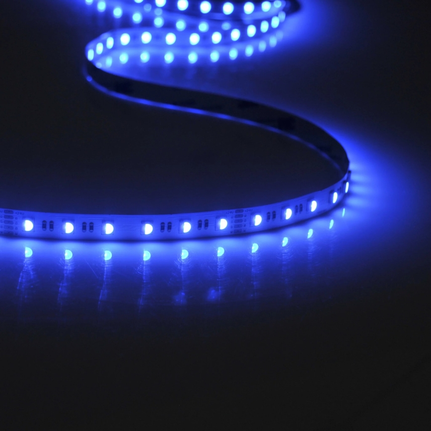 LED RGBW Stmívatelný pásek 3m LED/22W/24/230V + dálkové ovládání