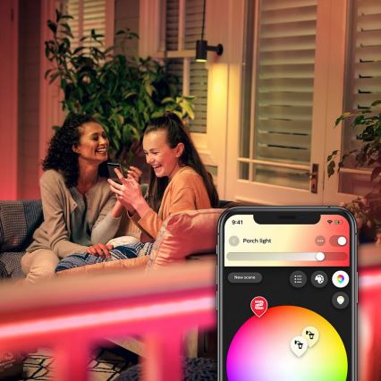 LED RGBW Stmívatelný pásek Philips Hue LED/40W 5m IP67