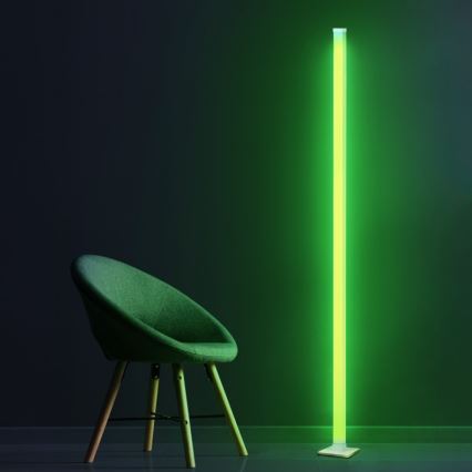 LED RGBW Stmívatelná stojací lampa MAGICAL LED/7W/230V + dálkové ovládání
