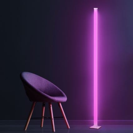 LED RGBW Stmívatelná stojací lampa MAGICAL LED/7W/230V + dálkové ovládání