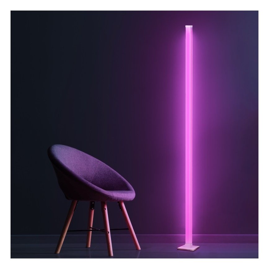 LED RGBW Stmívatelná stojací lampa MAGICAL LED/7W/230V + dálkové ovládání