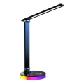 LED RGBW Stolní lampa BRUNO LED/5W/5V 3000/4500/6000K černá