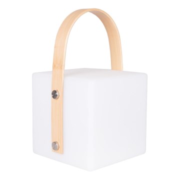 LED RGBW Venkovní lampa MAJORKA LED/0,5W/5V USB 1200 mAh IP44 bílá