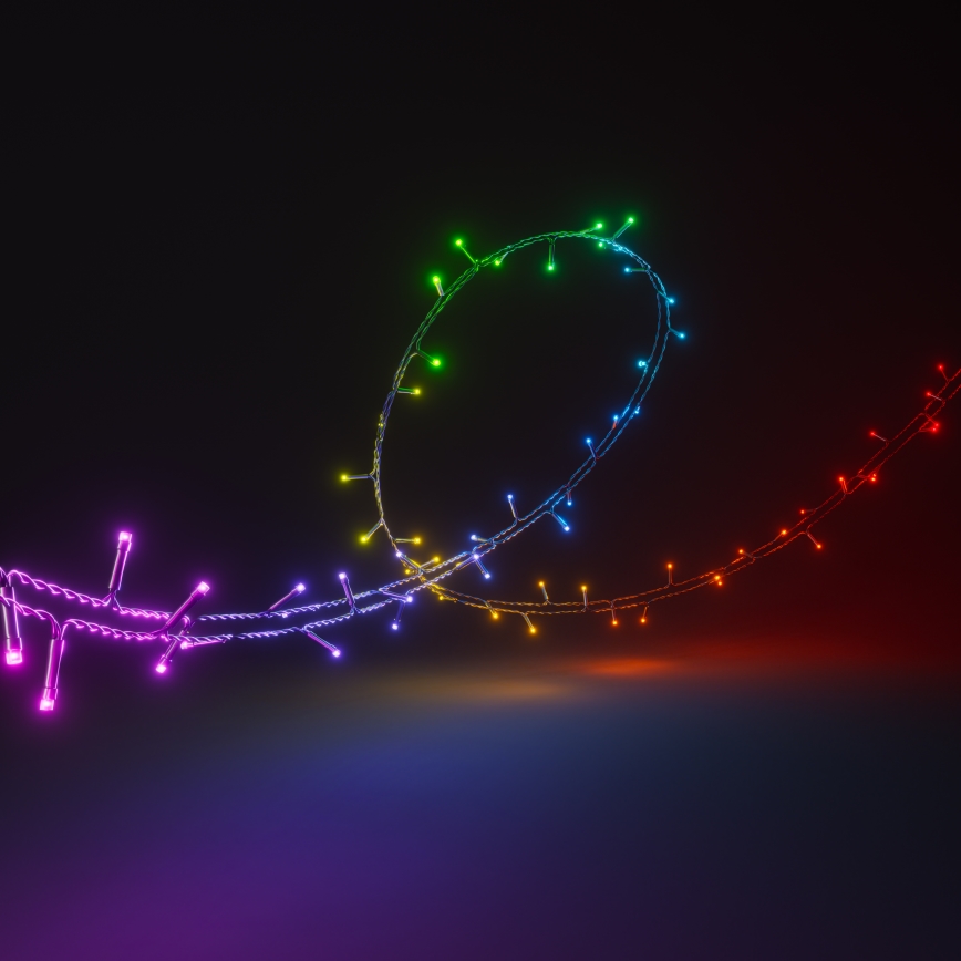 Nanoleaf - LED RGBW Venkovní vánoční řetěz ESSENTIALS 250xLED 2x10m 2700-6500K Wi-Fi IP44
