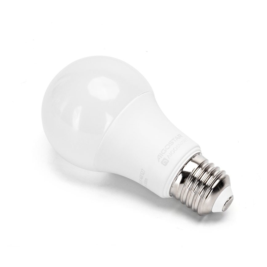 LED RGBW Stmívatelná žárovka MESH Smart A60 E27/9W/230V 2700-6500K - Aigostar