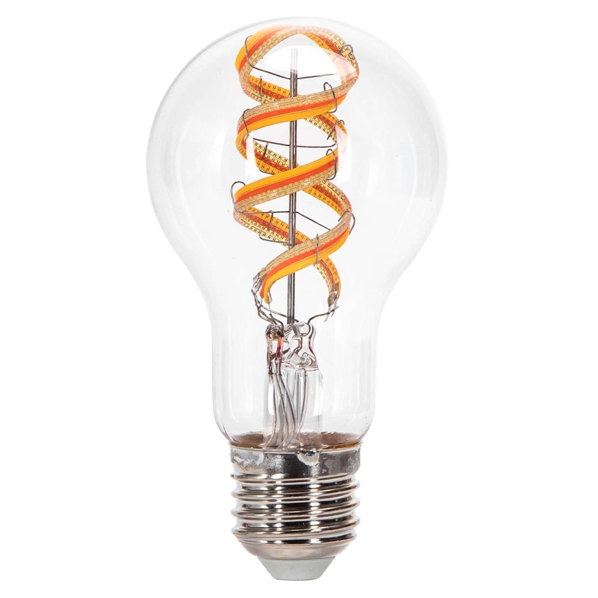 LED RGBW Stmívatelná žárovka FILAMENT MESH Smart A60 E27/4,9W/230V 2700K - Aigostar