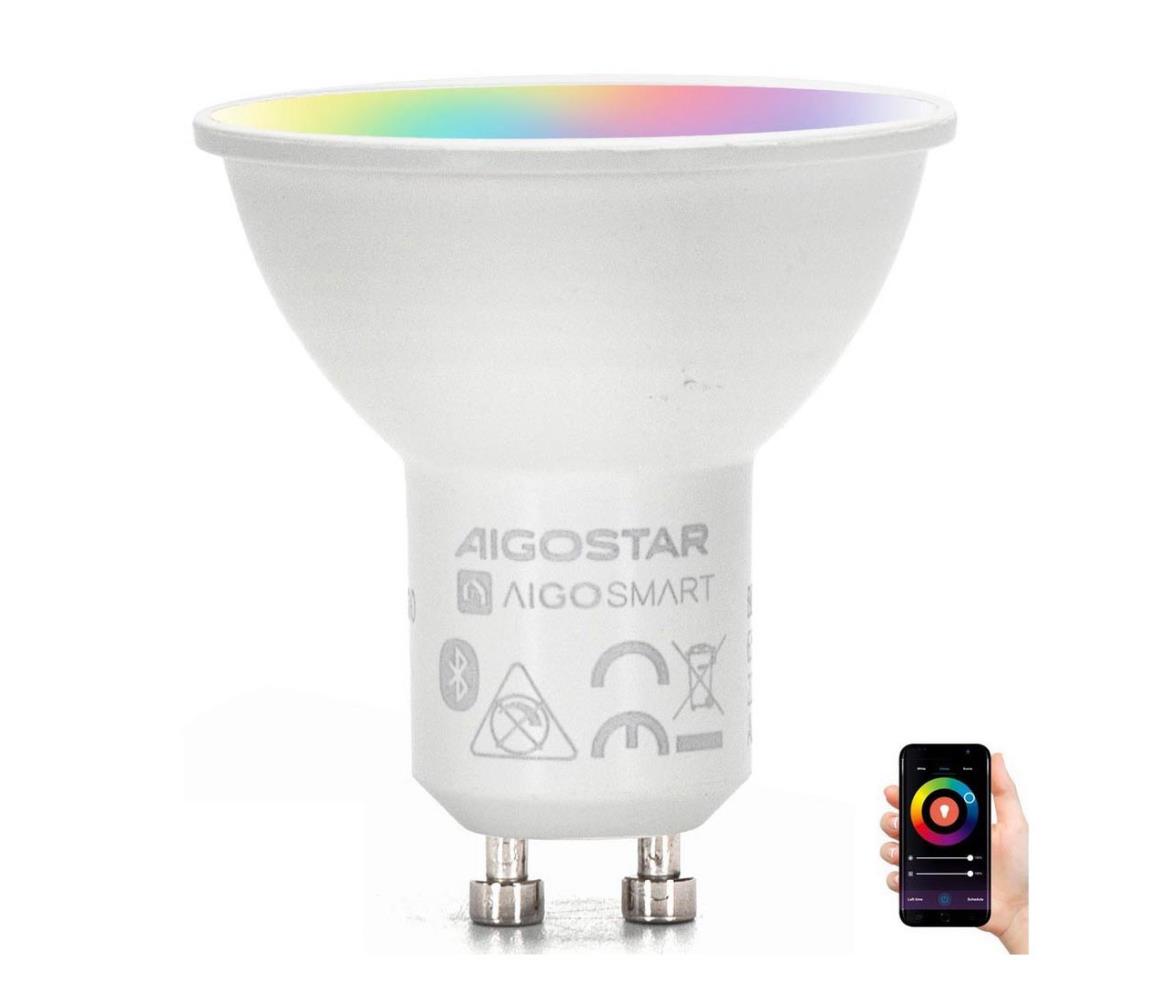 Aigostar B.V. LED RGBW Žárovka GU10/6,5W/230V 2700-6500K - Aigostar AI0589