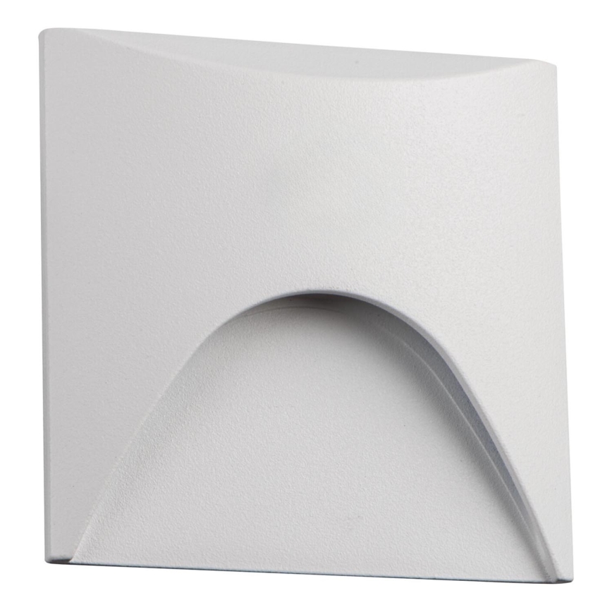 LED Schodišťové svítidlo EXIN LED/2,5W/230V 4000K IP65 bílá hranatý