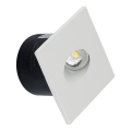 LED Schodišťové svítidlo LED/3W/230V 3000K bílá