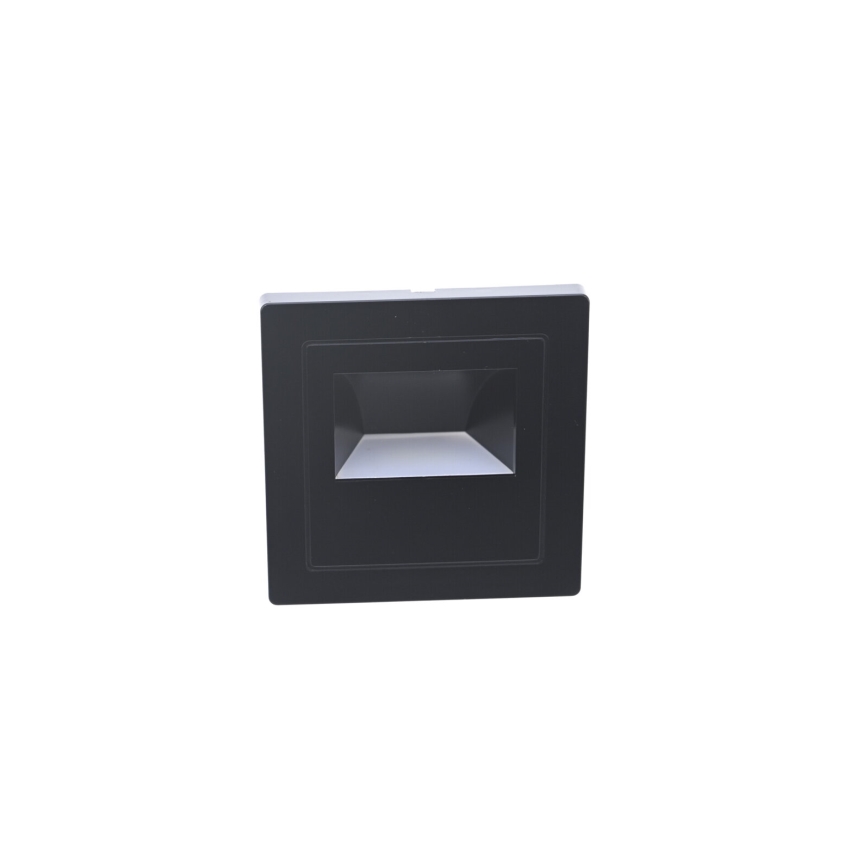 LED Schodišťové svítidlo LED/3W/230V 3000K černá