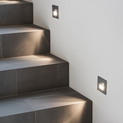 LED Schodišťové svítidlo s pohybovým senzorem LED/1,5W/230V 3000K/4000K/6500K
