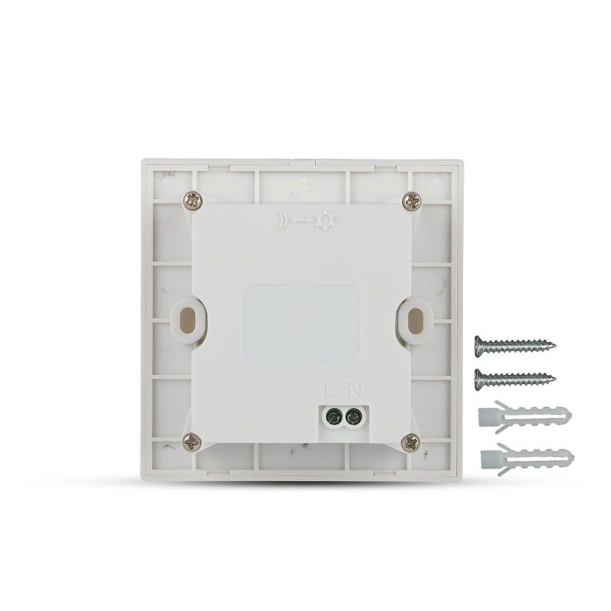 LED Schodišťové svítidlo s pohybovým senzorem LED/3W/230V 4000K bílá