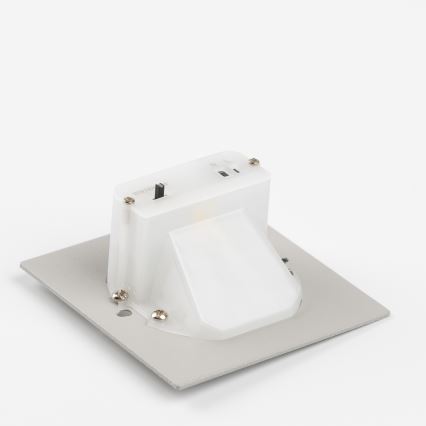 LED Schodišťové svítidlo se senzorem pohybu a soumraku LED/1,5W/230V 3000/4000/6500K bílá