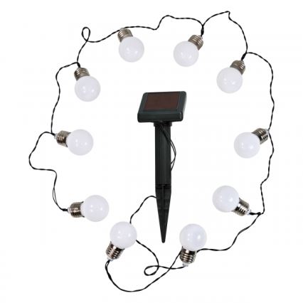 LED Solární dekorační řetěz LED/1,2V 3,8 m IP44