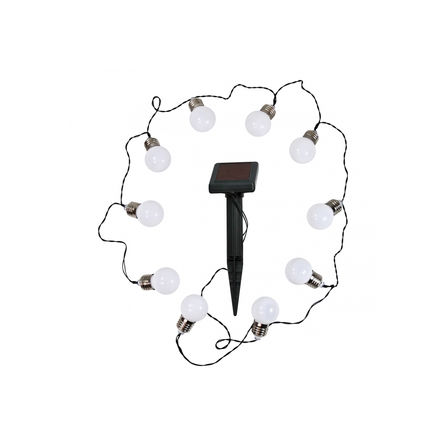 LED Solární dekorační řetěz LED/1,2V 3,8 m IP44