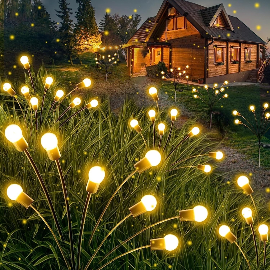 LED Solární dekorační svítidlo 6xLED/1,2V 3000K 73 cm 600 mAh IP44