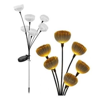 LED Solární dekorační svítidlo LED/1,2V 3000K 80 cm 600 mAh IP44