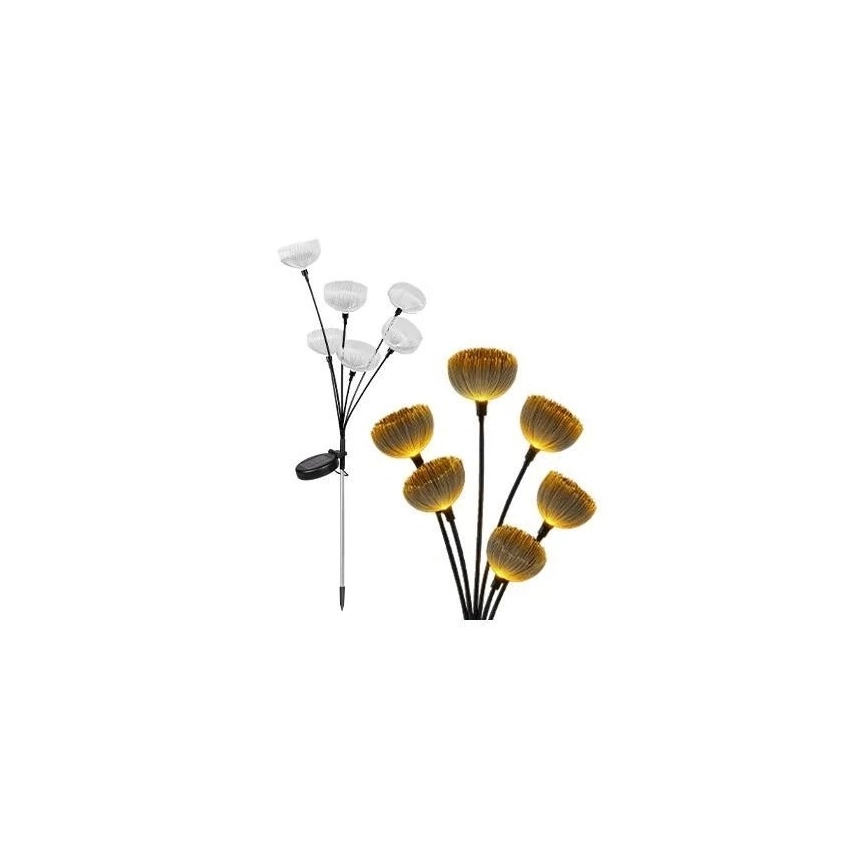 LED Solární dekorační svítidlo LED/1,2V 3000K 80 cm 600 mAh IP44