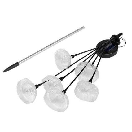 LED Solární dekorační svítidlo LED/1,2V 3000K 80 cm 600 mAh IP44
