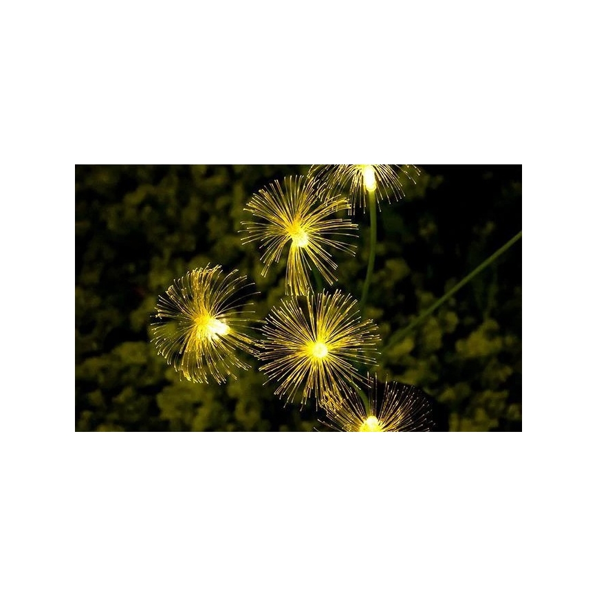 LED Solární dekorační svítidlo se senzorem 6xLED/1,2V 3000K 77 cm 600 mAh IP44