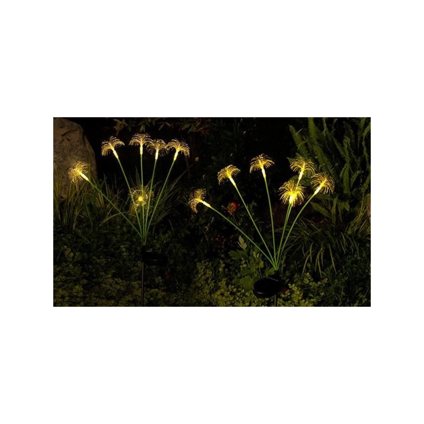 LED Solární dekorační svítidlo se senzorem 6xLED/1,2V 3000K 77 cm 600 mAh IP44