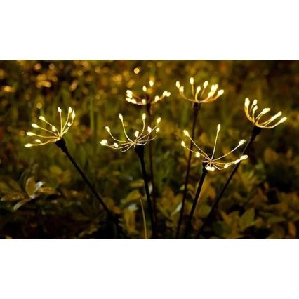 LED Solární dekorační svítidlo se senzorem LED/1,2V 3000K 73 cm 600 mAh IP44