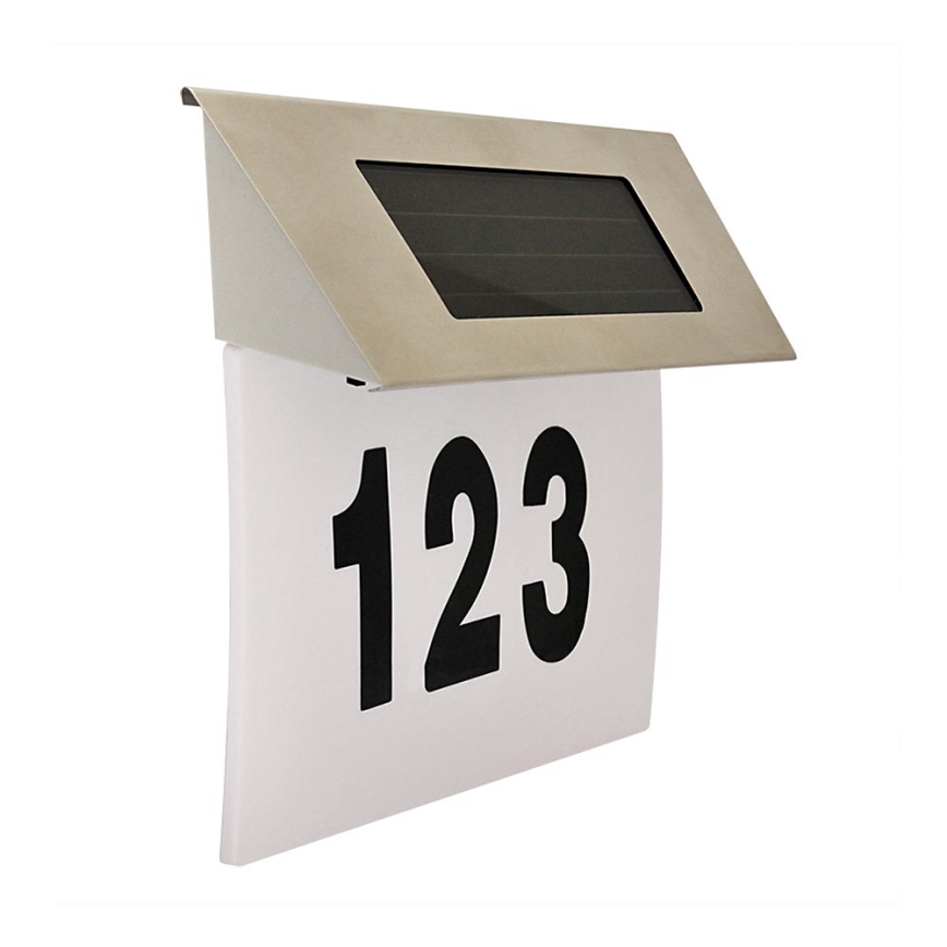 LED Solární domovní číslo LED/1,2V 200 mAh IP44