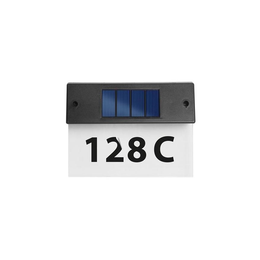 LED Solární domovní číslo LED/1,2V/600 mAh IP44